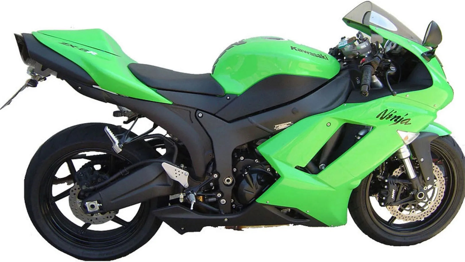 Auspuffendstück Mit Geräuschzulassung Tiburon Carbon Look - Gpr Kompatibel Mit Kawasaki Zx-6R (2007-2008)