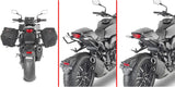 Satteltaschen Schwarz 60 Lt Nylon - Givi Kompatibel Mit Honda Cb 1000 R (2021-2024)