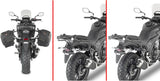 Satteltaschen Schwarz 60 Lt Nylon - Givi Kompatibel Mit Honda Cb 500 X (2019-2023)