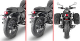 Satteltaschen Corium Schwarz 32 Lt Corium Nylon - Givi Kompatibel Mit Triumph Speed Twin 900 (2023-2024)