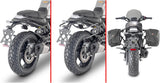 Satteltaschen Schwarz 60 Lt Nylon - Givi Kompatibel Mit Benelli Leoncino 800 (2022-2024)