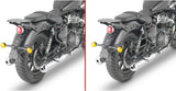 Satteltaschen Corium Schwarz 32 Lt Corium Nylon - Givi Kompatibel Mit Royal Enfield Super Meteor 650 (2023-2024)