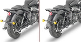 Black Side Bags - 60 Lt Nylon - Givi Compatible With Royal Enfield Super Meteor 650 (2023-2024)