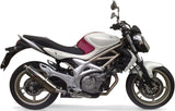 Auspuffendstück Mit Geräuschzulassung Trioval Edelstahl - Gpr Kompatibel Mit Suzuki Gladius 650 (2008-2015)