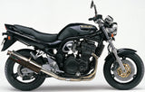Auspuffendstück Mit Geräuschzulassung Trioval Edelstahl - Gpr Kompatibel Mit Suzuki Gsf 400 Bandit (1991-1997)