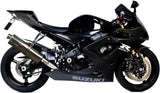 Auspuffendstück Mit Geräuschzulassung Trioval Edelstahl - Gpr Kompatibel Mit Suzuki Gsx-R 1000 K5 (2005-2006)