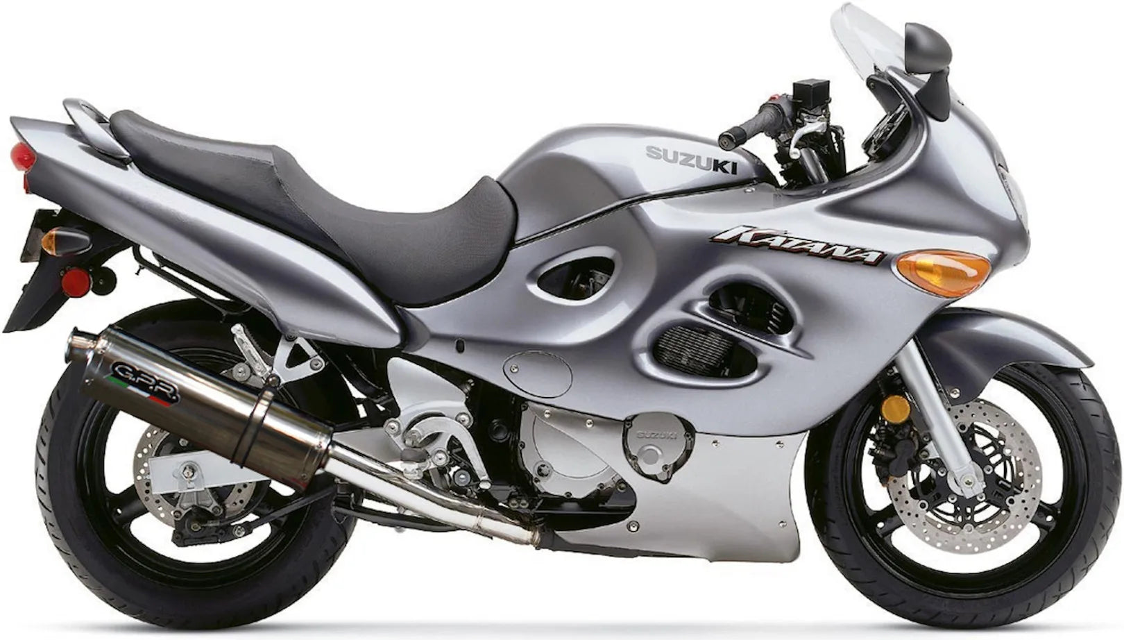 Auspuffendstück Mit Geräuschzulassung Trioval Edelstahl - Gpr Kompatibel Mit Suzuki Gsx 600 F (1998-2005)