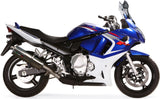 Auspuffendstück Mit Geräuschzulassung Trioval Edelstahl - Gpr Kompatibel Mit Suzuki Gsx 650 F Ie (2008-2014)