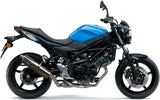 Auspuffendstück Mit Geräuschzulassung Trioval Edelstahl - Gpr Kompatibel Mit Suzuki Sv 650 A (2016-2020)