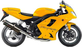 Auspuffendstück Mit Geräuschzulassung Trioval Edelstahl - Gpr Kompatibel Mit Triumph Daytona 955 (1999-2001)