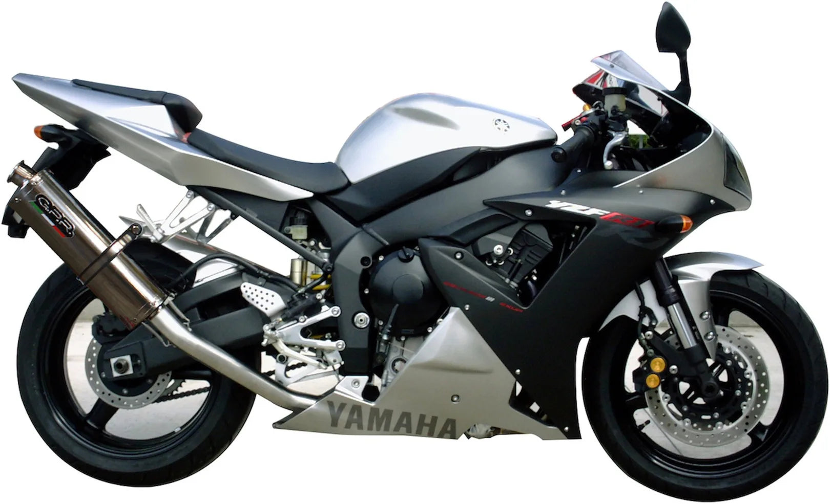 Auspuffendstück Mit Geräuschzulassung Trioval Edelstahl - Gpr Kompatibel Mit Yamaha Yzf 1000 R1 (2002-2003)