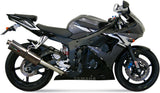 Exhaust Tip With Noise Certification Trioval Stainless Steel - Gpr Compatible With Yamaha Yzf-R6 (2003-2005)