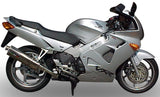 Auspuffendstück Mit Geräuschzulassung Trioval Edelstahl - Gpr Kompatibel Mit Honda Vfr 800 Rc46 (1998-2001)