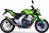 Auspuffendstück Mit Geräuschzulassung Trioval Edelstahl - Gpr Kompatibel Mit Kawasaki Z 750 - R (2007-2014)