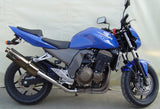 Katalysiertes Auspuffendstück Mit Geräuschzulassung Trioval Edelstahl - Gpr Kompatibel Mit Kawasaki Z 750 - S (2004-2006)