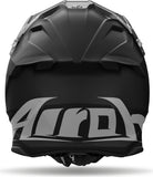 Off-Road Motorcycle Helmet Airoh Twist 3 - Tw311 Thermoplastic Hrt Matte Black Color Size Xs