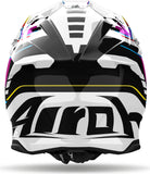Offroad-Helm Für Motorrad Airoh Twist 3 - Tw3R38 Thermoplastic Hrt Gloss Rainbow Grösse Xxl