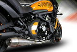 Exhaust Tip Without Sound Certification Ultracone Stainless Steel - Gpr Compatible With Royal Enfield Meteor 350 (2021-2023)