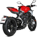 Auspuffendstück Mit Geräuschzulassung Speed Edge Stahl Schwarz Carbon - Mivv Kompatibel Mit Mv Agusta Brutale 800 Rr (2017-2024)