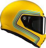 Integralhelm Für Motorrad Hjc V10 Advanced Fiberglass Composite Mc3 Foni Grösse 11 Xxl