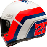 Integralhelm Für Motorrad Hjc V10 Advanced Fiberglass Composite Mc21 Fq20 Retro Grösse 06 Xs