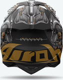 Off-Road Motorcycle Helmet Airoh Wraaap - Wrac35 Thermoplastic Hrt Matte Cyborg Size Xl