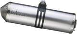 Auspuffendstück Mit Geräuschzulassung Lv-X Aluminium Endkappe Edelstahl - Leovince Kompatibel Mit Suzuki Dr-Z 400 S - Sm (2001-2008)