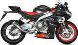 Komplette Auspuffanlage Ohne Katalysator Und Ohne Geräuschzulassung X-M1 Titan - Mivv Kompatibel Mit Aprilia Tuono 660 (2021-2024)