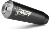 Exhaust Tip With Noise Certification X-M1 Steel Black - Mivv Compatible With Ktm 125 Duke (2017-2020)