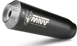 Komplette Auspuffanlage Ohne Katalysator Und Mit Geräuschzulassung X-M1 Stahl Schwarz - Mivv Kompatibel Mit Yamaha Fz-09 (2013-2020)