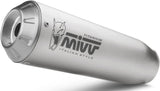 Complete Non-Catalytic Exhaust System With Sound Certification X-M1 Titanium - Mivv Compatible With Aprilia Rs 660 (2020-2024)