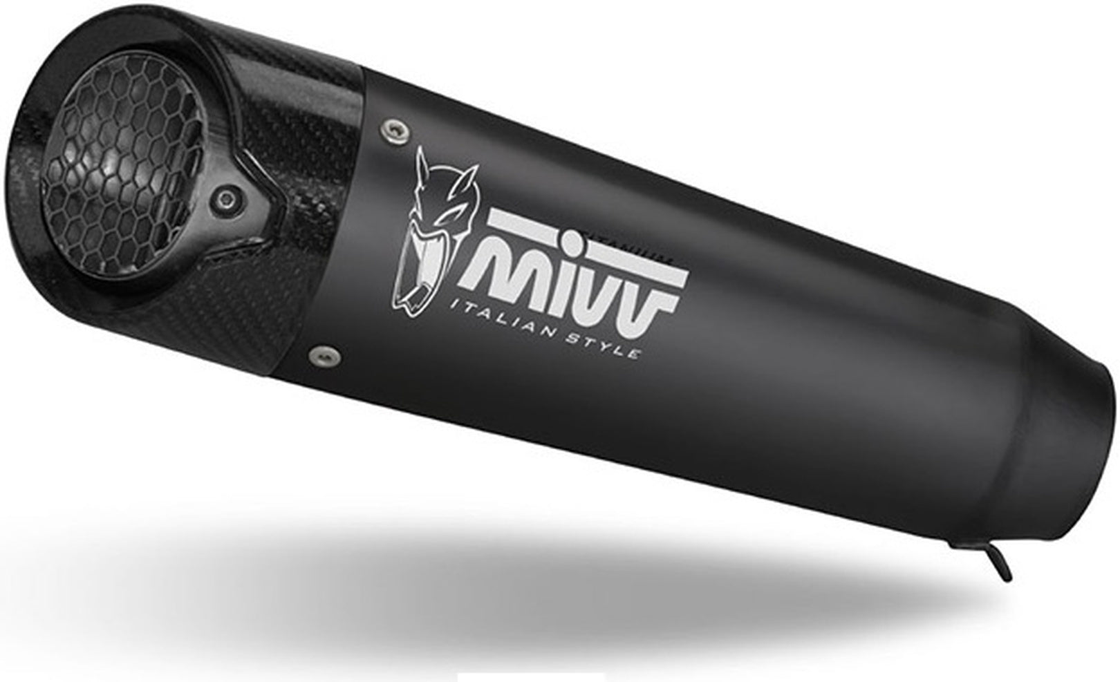 Uncatalysed Exhaust System Without Sound Certification X-M5 Steel Black Carbon - Mivv Compatible With Triumph Street Triple 765 R (2017-2022)