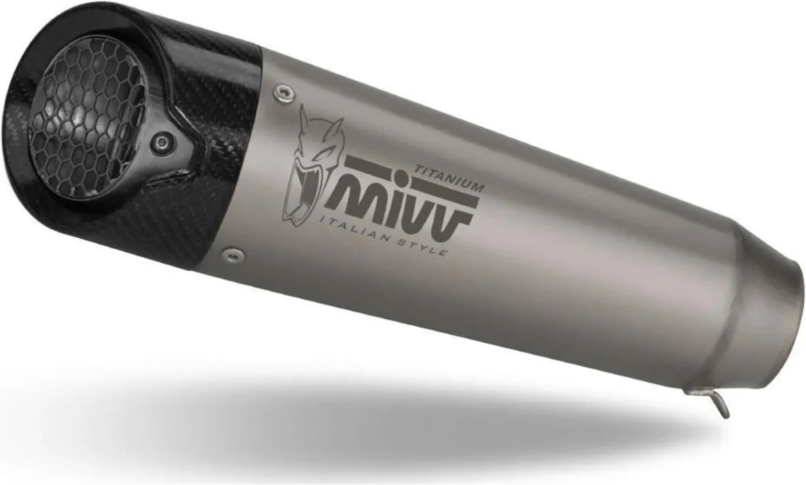 Auspuffendstück Mit Geräuschzulassung X-M5 Titan Carbon - Mivv Kompatibel Mit Ducati Monster + (2021-2024)