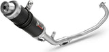 Komplette Abgasanlage Mit Katalysator Und Geräuschzulassung Gp Carbon - Mivv Kompatibel Mit Yamaha Yzf-R 125 (2014-2018)