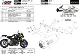 Auspuffendstück Mit Geräuschzulassung Mk3 Edelstahl - Mivv Kompatibel Mit Yamaha Mt-10 (2016-2022)