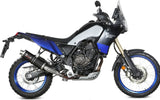 Auspuffendstück Mit Geräuschzulassung Oval Titan Schwarz - Mivv Kompatibel Mit Yamaha Ténéré 700 (2019-2024)