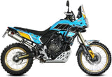 Auspuffendstück Mit Geräuschzulassung Dakar Edelstahl - Mivv Kompatibel Mit Yamaha Ténéré 700 (2019-2024)