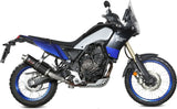 Auspuffendstück Mit Geräuschzulassung Oval Stahl Schwarz - Mivv Kompatibel Mit Yamaha Ténéré 700 (2019-2024)