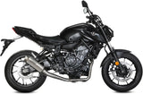 Komplette Auspuffanlage Ohne Katalysator Und Mit Geräuschzulassung Gppro Titan - Mivv Kompatibel Mit Yamaha Fz-07 (2021-2024)