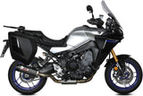 Komplette Auspuffanlage Ohne Katalysator Und Mit Geräuschzulassung Oval Carbon Carbon - Mivv Kompatibel Mit Yamaha Tracer 9 - Gt (2021-2023)