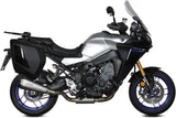 Komplette Auspuffanlage Ohne Katalysator Und Mit Geräuschzulassung Delta Race Edelstahl Carbon - Mivv Kompatibel Mit Yamaha Tracer 9 - Gt (2021-2023)