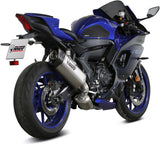 Katalysiertes Auspuffendstück Mit Geräuschzulassung Sr-1 Titan - Mivv Kompatibel Mit Yamaha Yzf R7 (2022-2024)