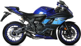 Komplette Auspuffanlage Ohne Katalysator Und Ohne Geräuschzulassung Mk3 Carbon - Mivv Kompatibel Mit Yamaha Yzf R7 (2022-2024)