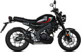 Komplette Abgasanlage Mit Katalysator Und Geräuschzulassung Hr-1 Stahl Schwarz - Mivv Kompatibel Mit Yamaha Xsr 125 (2022-2024)