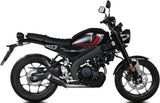 Komplette Auspuffanlage Ohne Katalysator Und Ohne Geräuschzulassung Mk3 Stahl Schwarz - Mivv Kompatibel Mit Yamaha Xsr 125 (2022-2024)