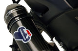 Komplette Auspuffanlage Mit Geräuschzulassung Relevance Carbon Black Carbon Cap - Termignoni Kompatibel Mit Yamaha Xp 530 T-Max (2012-2016)