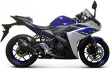 Auspuffendrohr Ohne Geräuschzulassung Force Carbon Carbon Cap - Termignoni Kompatibel Mit Yamaha Yzf-R3 (2015-2020)