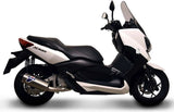 Katalysiertes Auspuffendstück Ohne Geräuschzulassung Relevance Edelstahl Carbon Cap - Termignoni Kompatibel Mit Yamaha X-Max 250 (2009-2020)