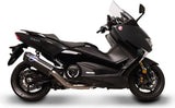 Komplette Auspuffanlage Ohne Geräuschzulassung Scream Carbon Carbon Cap - Termignoni Kompatibel Mit Yamaha Xp 530 T-Max (2017-2019)