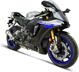 Auspuffendrohr Ohne Geräuschzulassung Relevance Titan Carbon Cap - Termignoni Kompatibel Mit Yamaha R1 - M (2015-2020)